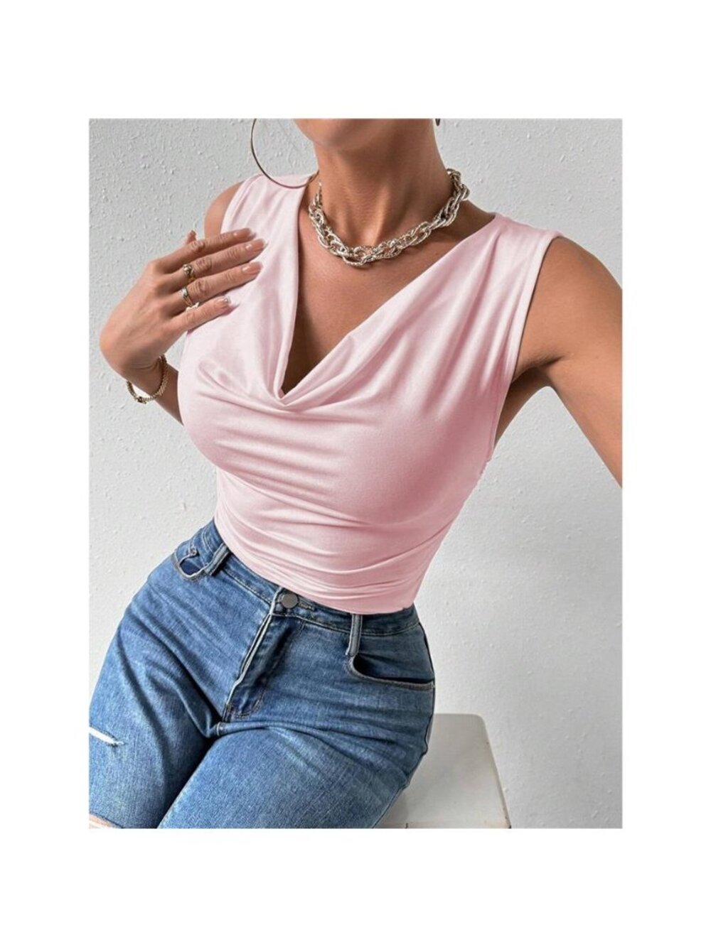 Cowl Neck Tank
